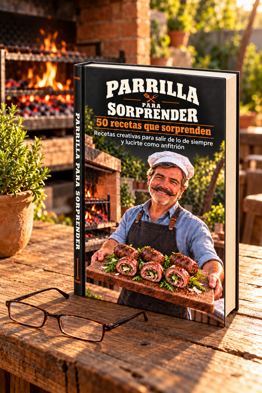 Parrilla que sorprende: 50 recetas para sorprender